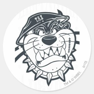 TAZ™ Rebel Classic Round Sticker