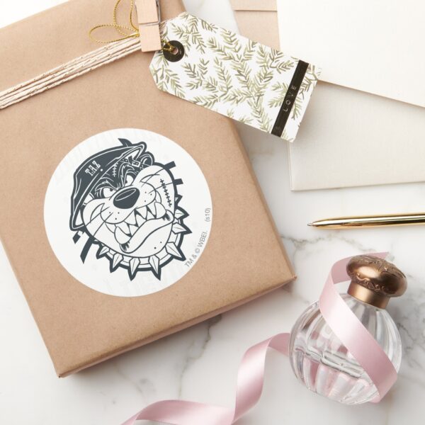 TAZ™_-_Rebel_Classic_Round_Sticker_5 TAZ™ Rebel Classic Round Sticker