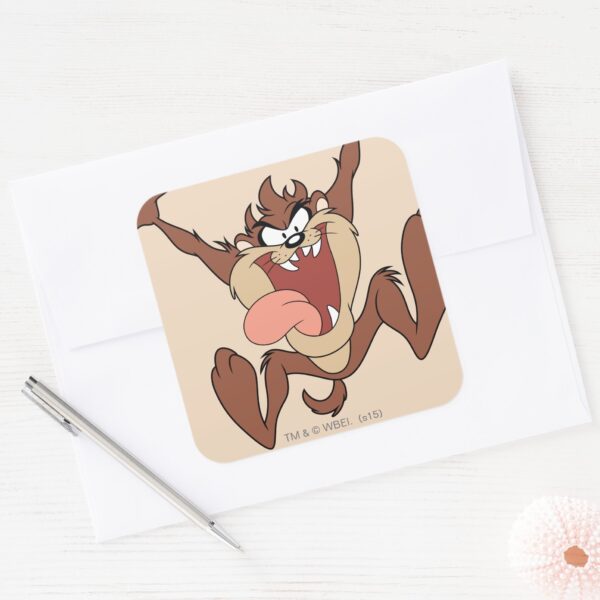TAZ™_Leaping_Square_Sticker_3 TAZ™ Leaping Square Sticker