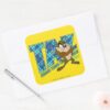 TAZ™_Tornado_Terror_Plaid_Square_Sticker_3 TAZ™ Tornado Terror Plaid Square Sticker