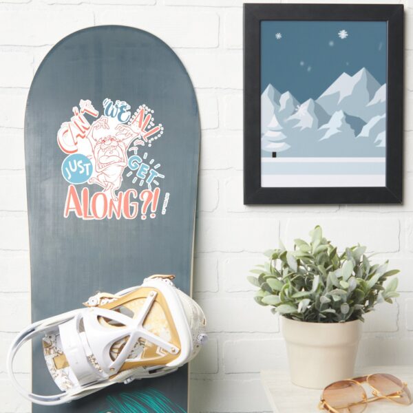 TAZ™___Can't_we_all_just_get_along_!_Sticker_7 TAZ™ Cant We All Just Get Along Sticker