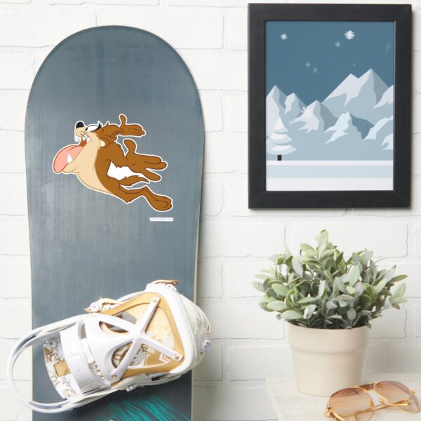 TAZ™_flying_through_the_air_Sticker_7 TAZ™ Flying Through The Air Sticker