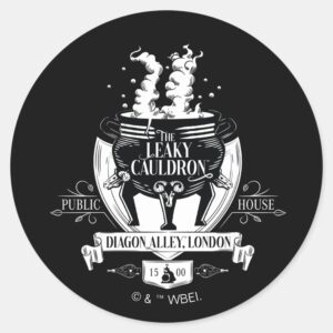 THE LEAKY CAULDRON™ Shop Graphic Classic Round Sticker