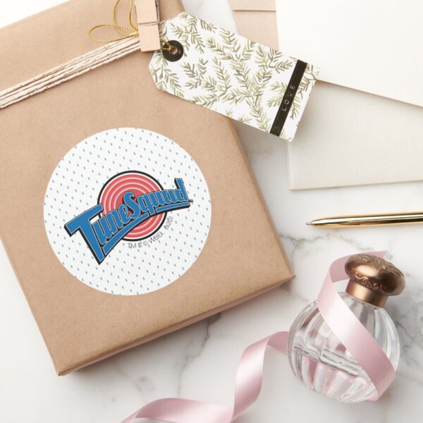 TUNE_SQUAD™_Uniform_Logo_Classic_Round_Sticker_5 TUNE SQUAD™ Uniform Logo Classic Round Sticker