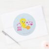 TWEETY™_-_Bee_Mine_Classic_Round_Sticker_3 TWEETY™ Bee Mine Classic Round Sticker
