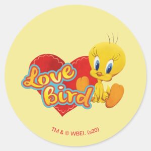 TWEETY™ Love Bird Classic Round Sticker