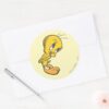 TWEETY™ Bashful Classic Round Sticker