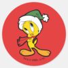 TWEETY™ Christmas Thoughts Classic Round Sticker