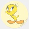 TWEETY™ Hmm Classic Round Sticker