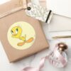 TWEETY™ Hmm Classic Round Sticker