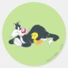 TWEETY™ In Action Pose 14 Classic Round Sticker