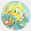 TWEETY™_In_Blue_Wave_Classic_Round_Sticker_1 TWEETY™ In Blue Wave Classic Round Sticker