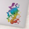 TWEETY™_Rainbow_Stars_Sticker_1 TWEETY™ Rainbow Stars Sticker