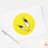 TWEETY™ Sweet Eyes Classic Round Sticker
