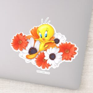 TWEETY™ With Daisies Sticker