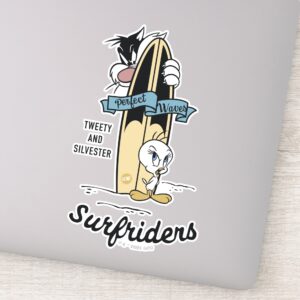 TWEETY™_&_SYLVESTER™_Surfriders_Sticker_1 TWEETY™ SYLVESTER™ Surfriders Sticker