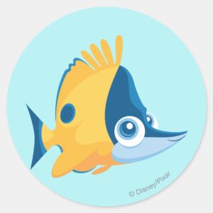 Tad Classic Round Sticker