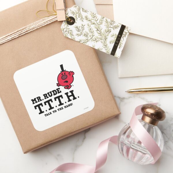 Talk_To_The_Hand_Square_Sticker_5 Talk To The Hand Square Sticker