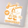 Tasty_Retro_DAFFY_DUCK™_Sticker_1 Tasty Retro DAFFY DUCK™ Sticker