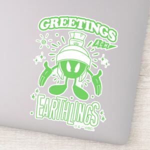Tasty Retro MARVIN THE MARTIAN™ Sticker
