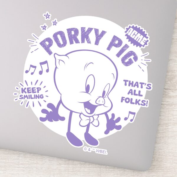 Tasty_Retro_Porky_Pig_Sticker_1 Tasty Retro Porky Pig Sticker