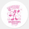 Tasty Retro SYLVESTER™ Classic Round Sticker