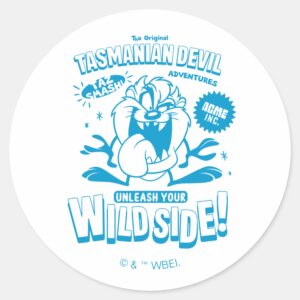 Tasty Retro TAZ™ Classic Round Sticker