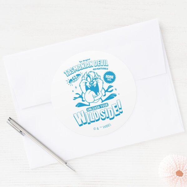 Tasty_Retro_TAZ™_Classic_Round_Sticker_3 Tasty Retro TAZ™ Classic Round Sticker