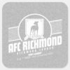 Ted Lasso AFC Richmond Athletic Stripe Graphic Square Sticker