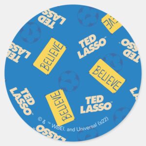 Ted_Lasso_Believe_Sign_and_Ball_Toss_Pattern_Classic_Round_Sticker_2 Ted Lasso Believe Sign And Ball Toss Pattern Classic Round Sticker