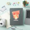 Ted Lasso Coach Beard Badge Sticker