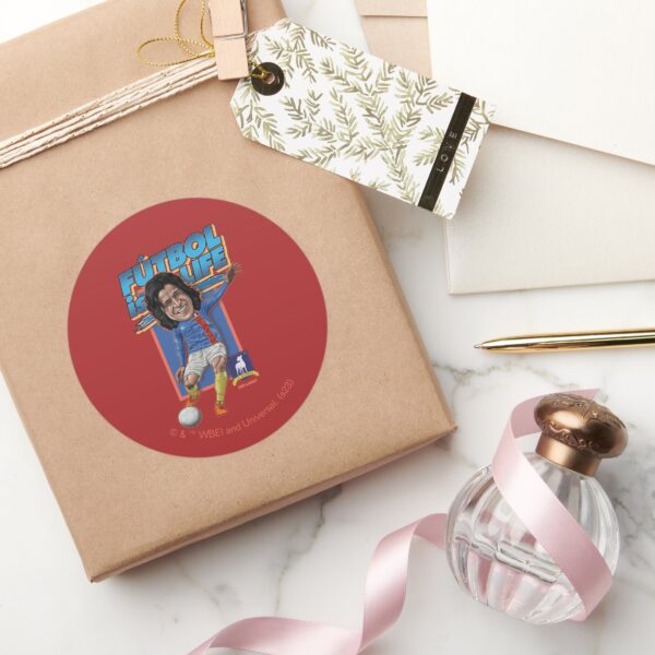 Ted Lasso Dani Rojas Bobblehad Classic Round Sticker