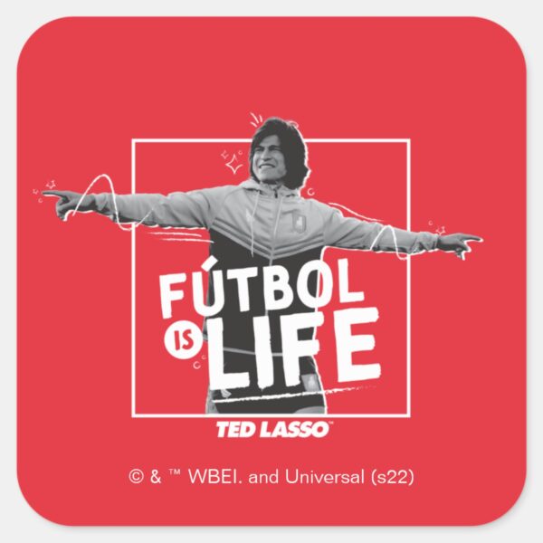 Ted_Lasso_Dani_Rojas_Fútbol_is_Life_Square_Sticker_2 Ted Lasso Dani Rojas Futbol Is Life Square Sticker