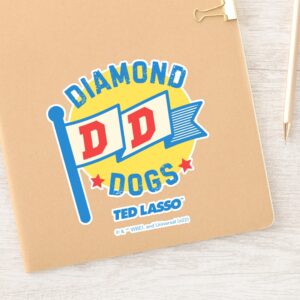 Ted Lasso Diamond Dogs Pennant Graphic Sticker