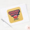 Ted Lasso Garbage Water Tea Graphic Square Sticker