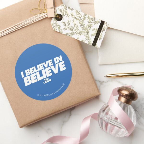 Ted_Lasso_I_Believe_in_Believe_Classic_Round_Sticker_6 Ted Lasso I Believe In Believe Classic Round Sticker