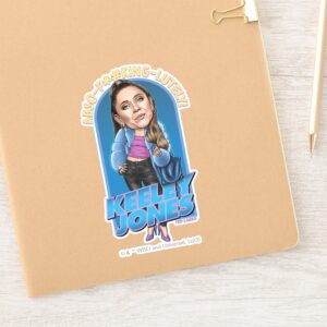Ted Lasso Keeley Jones Bobblehead Sticker