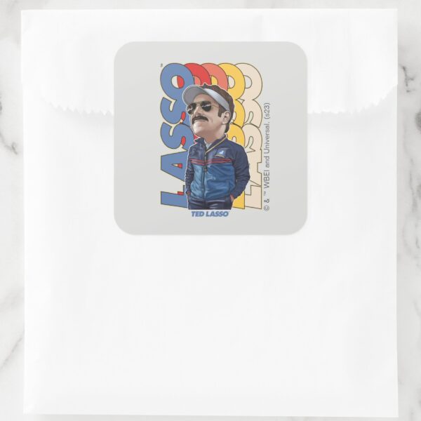 Ted_Lasso_Lasso_Bobblehead_Square_Sticker_6 Ted Lasso Lasso Bobblehead Square Sticker
