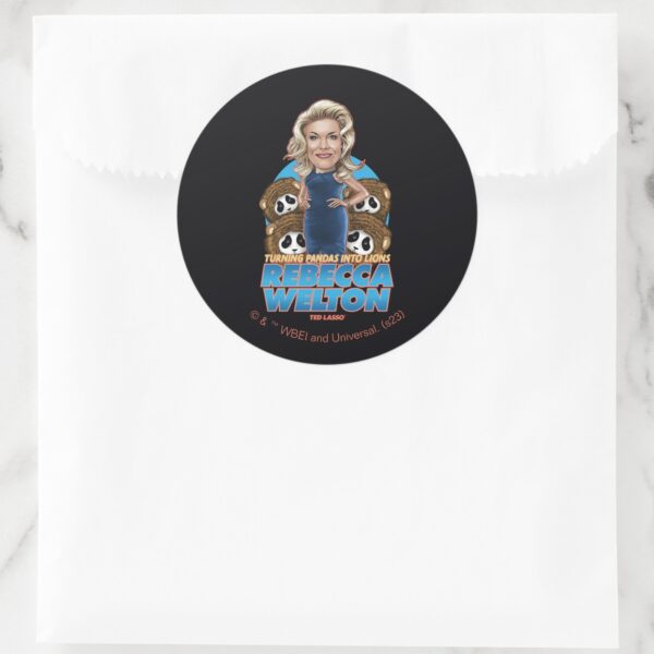 Ted_Lasso_Rebecca_Welton_Bobblehead_Classic_Round_Sticker_6 Ted Lasso Rebecca Welton Bobblehead Classic Round Sticker