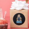Ted Lasso Rebecca Welton Bobblehead Classic Round Sticker
