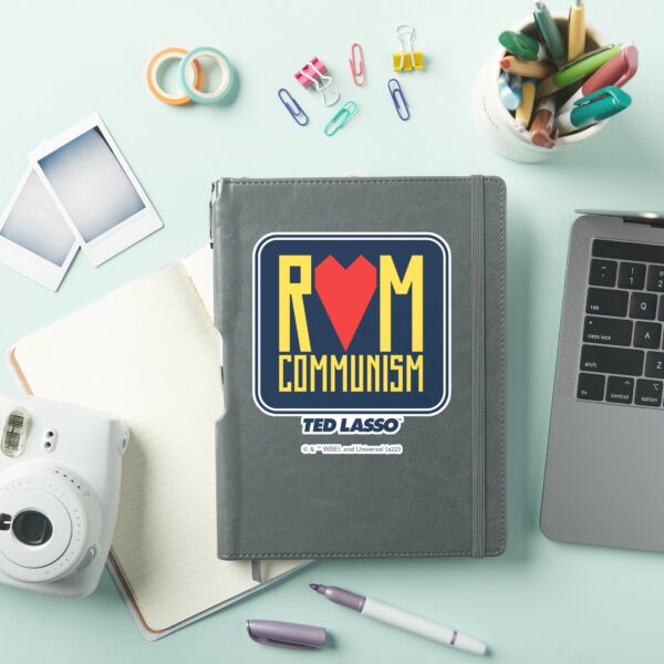 Ted Lasso Rom Communism Graphic Sticker