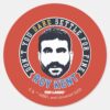 Ted Lasso Roy Kent Dont You Dare Settle Classic Round Sticker