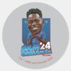 Ted Lasso Sam Obisanya Bobblehead Classic Round Sticker