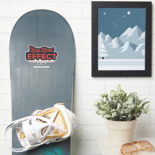 Ted Lasso The Roy Kent Effect Typography Graphic Sticker