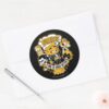 Teen Titans Go Beast Boy Burritos Are Better Classic Round Sticker