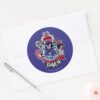 Teen Titans Go Raven Demonic Powers Graphic Classic Round Sticker