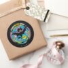 Teen Titans Go Raven Azarath Metrion Zinthos Classic Round Sticker