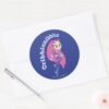 Teen Titans Go Starfire Cribblenibbits Classic Round Sticker