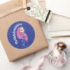 Teen Titans Go Starfire Cribblenibbits Classic Round Sticker
