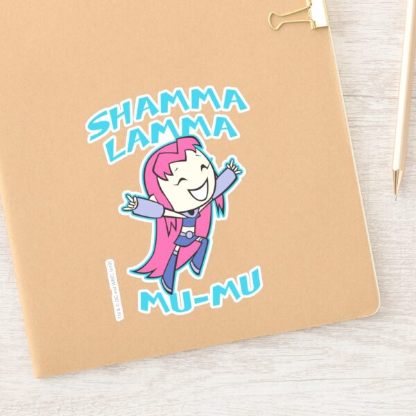 Teen_Titans_Go!___Starfire__Shamma_Lamma_Mu-Mu__Sticker_11 Teen Titans Go Starfire Shamma Lamma Mu Mu Sticker